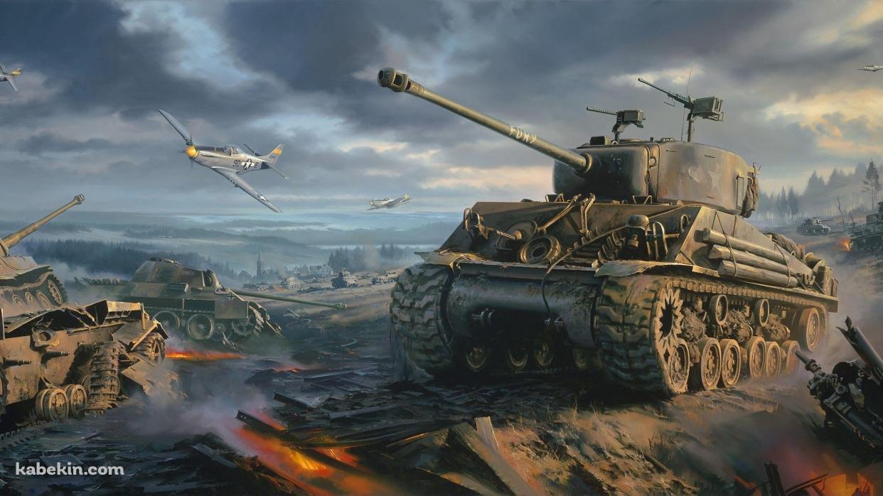 ティーガーI / ドイツ / 戦車の壁紙(1242px x 698px) 高画質 PC・デスクトップ用