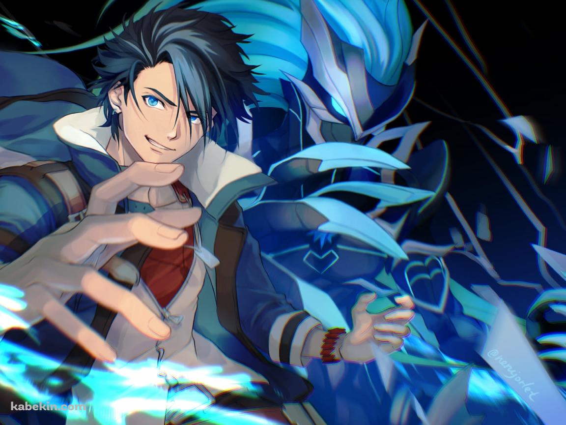 ヴァン・アークライド / グレンデル / アークライド解決事務所 / 主人公 / 英雄伝説 黎の軌跡 / ファンアート / イラストの壁紙(1152px x 864px) 高画質 PC・デスクトップ用