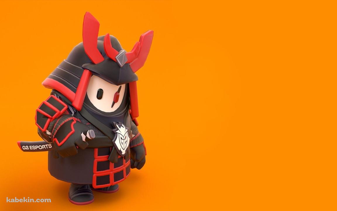 Fall Guys / フォールガイズ / 侍の壁紙(1152px x 720px) 高画質 PC・デスクトップ用
