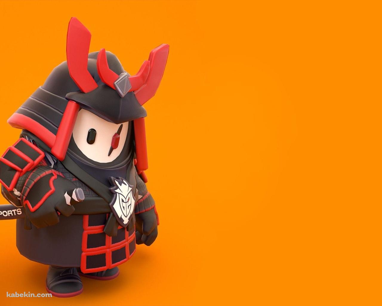 Fall Guys / フォールガイズ / 侍の壁紙(1280px x 1024px) 高画質 PC・デスクトップ用
