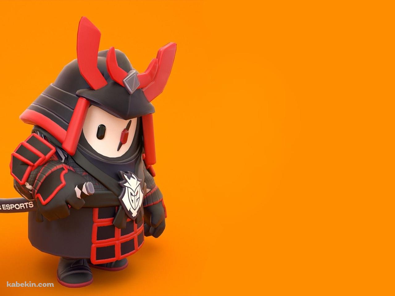 Fall Guys / フォールガイズ / 侍の壁紙(1280px x 960px) 高画質 PC・デスクトップ用