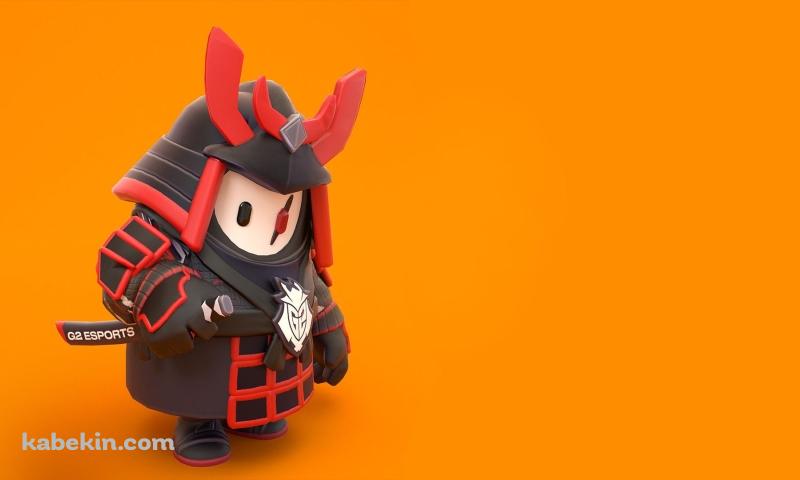 Fall Guys / フォールガイズ / 侍の壁紙(800px x 480px) 高画質 PC・デスクトップ用