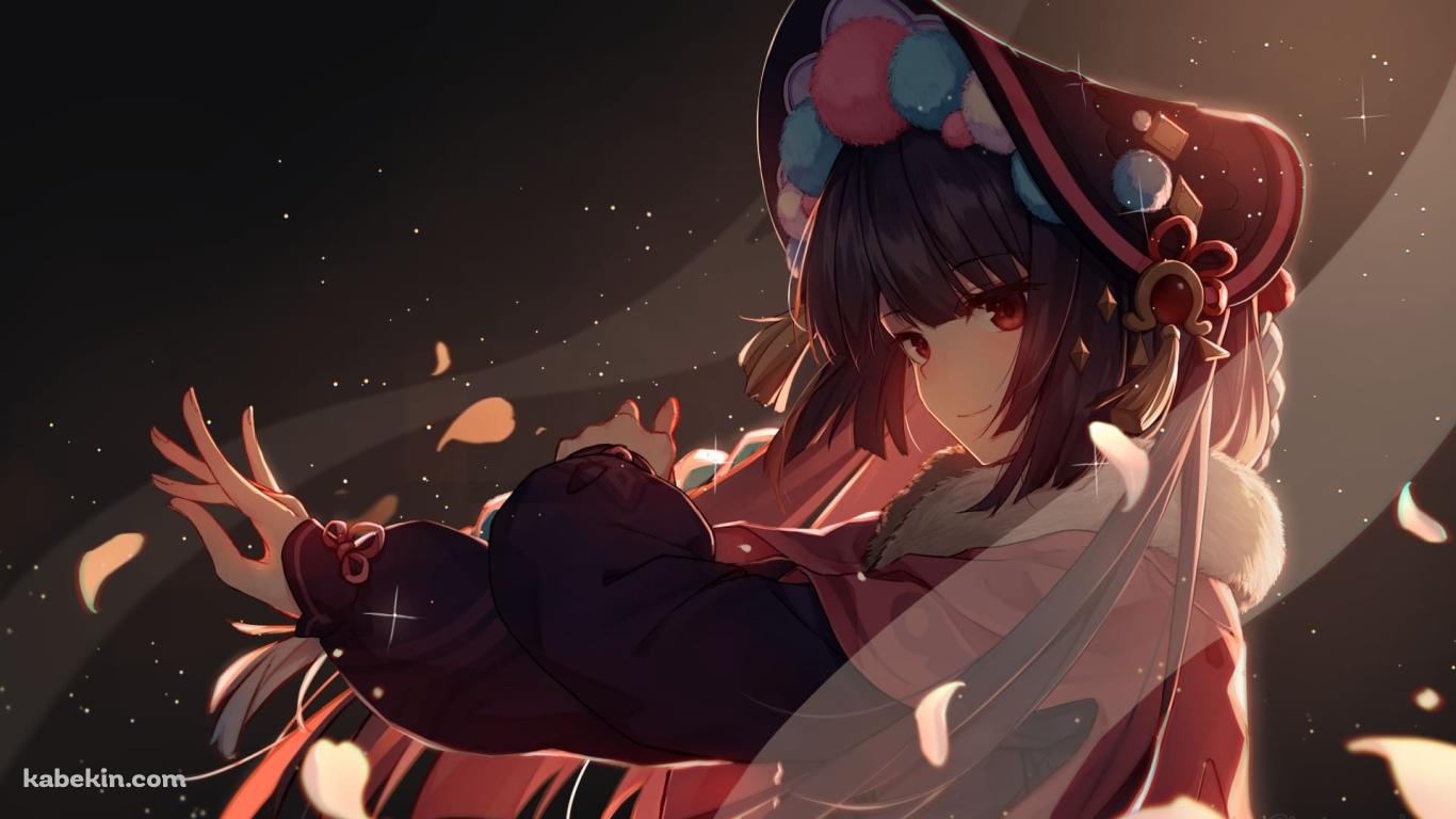 踊る雲菫（うんきん） / 劇団の座長 / 綺麗 / 原神の壁紙(1366px x 768px) 高画質 PC・デスクトップ用
