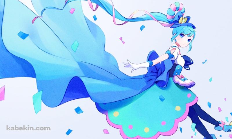 かわいい芙羽ここね(ふわここね) / キュアスパイシー / デリシャスパーティ♡プリキュア / ファンアート / イラストの壁紙(800px x 480px) 高画質 PC・デスクトップ用