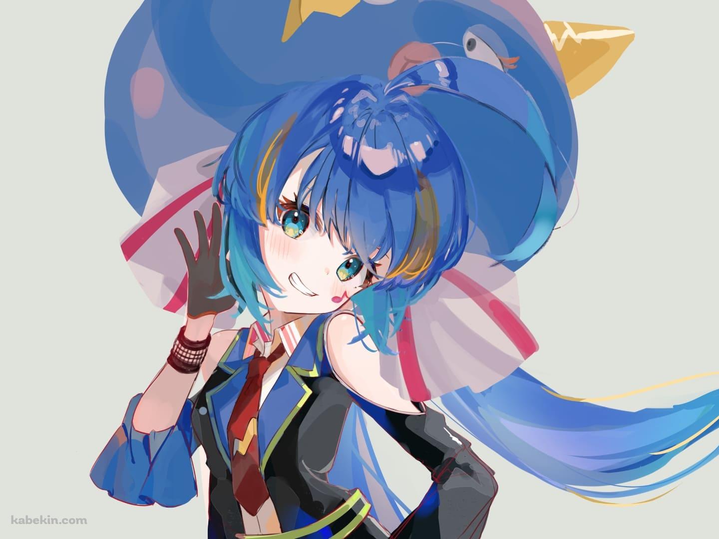 かわいい音街うな / ボカロ / ボーカロイド / ファンアート / イラストの壁紙(1440px x 1080px) 高画質 PC・デスクトップ用