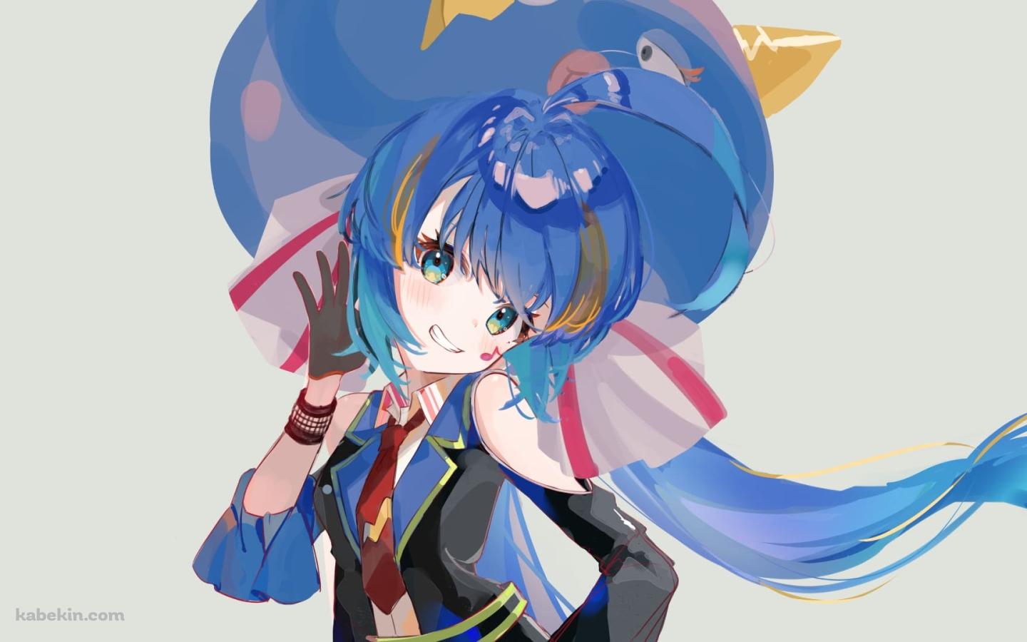 かわいい音街うな / ボカロ / ボーカロイド / ファンアート / イラストの壁紙(1440px x 900px) 高画質 PC・デスクトップ用