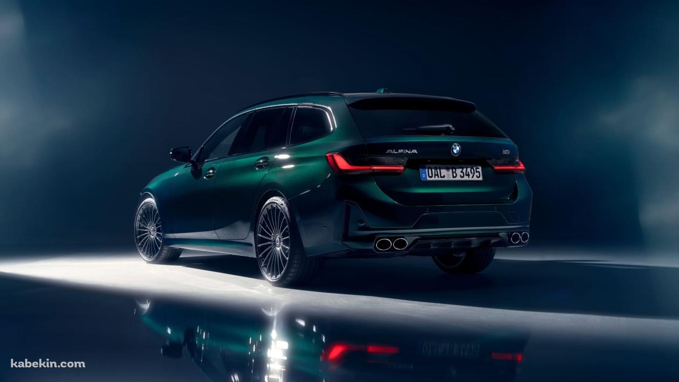 2022 アルピナ B3 ワゴン / Alpina B3 Touring / Greenの壁紙(1391px x 783px) 高画質 PC・デスクトップ用