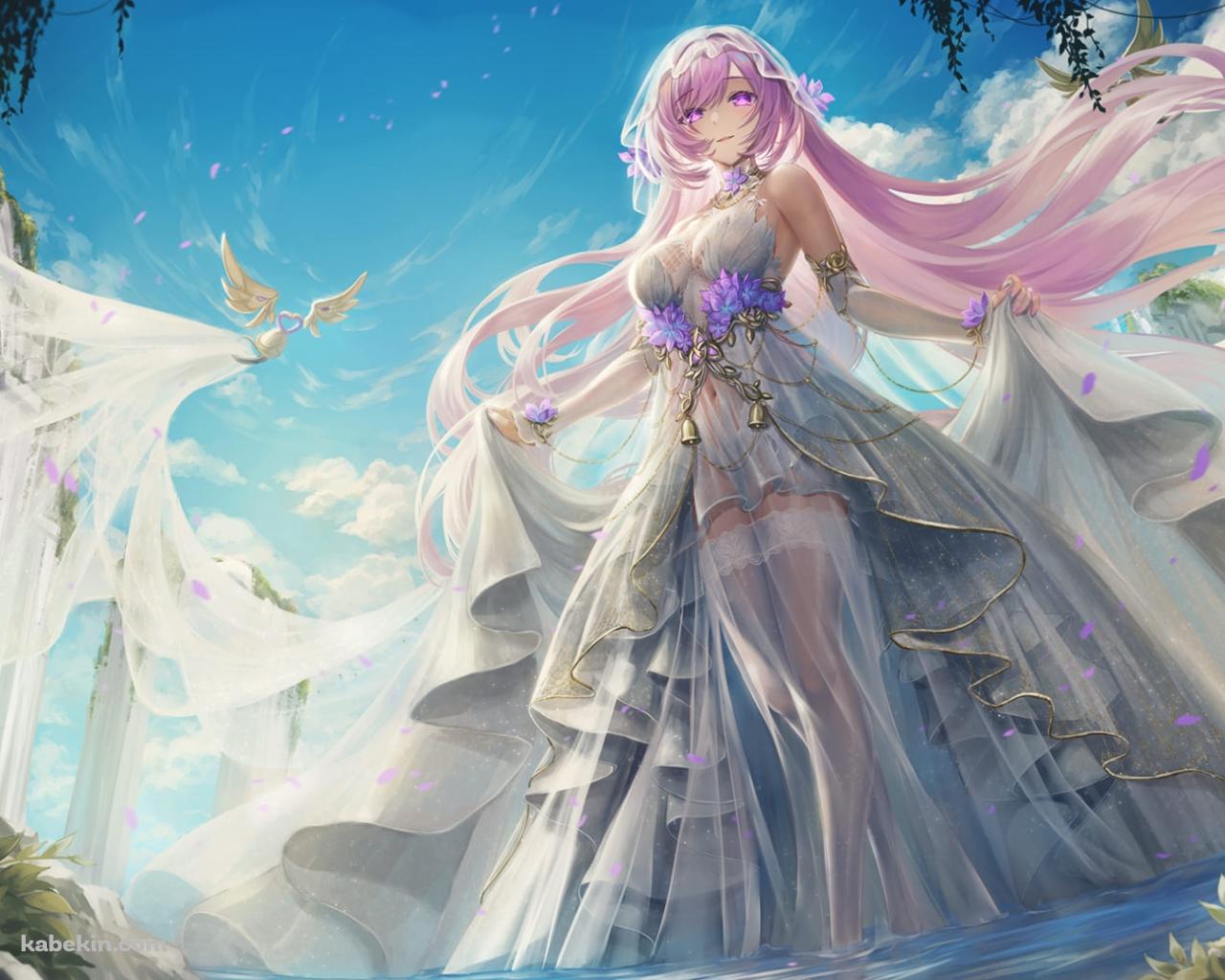 綺麗なエリシア / 崩壊3rd / ファンアート / イラストの壁紙(1280px x 1024px) 高画質 PC・デスクトップ用