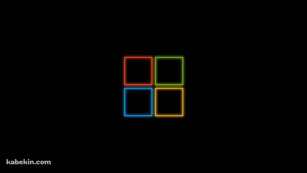 Windows / ネオン / 蛍光 / 4色の壁紙(1051px x 591px) 高画質 PC・デスクトップ用