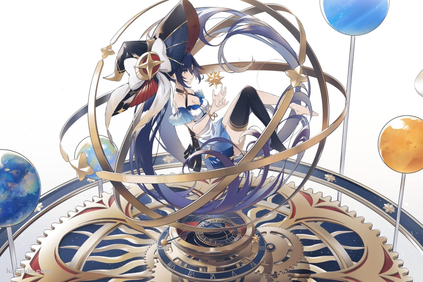 モナ / 惑星のオブジェクト / 原神の壁紙(1440px x 960px) 高画質 PC・デスクトップ用