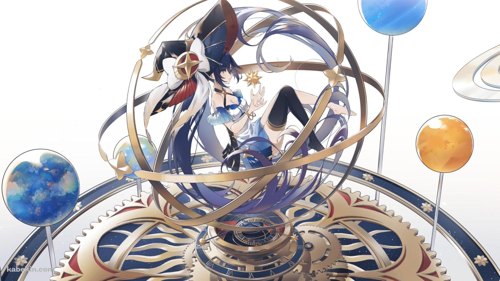 モナ / 惑星のオブジェクト / 原神の壁紙(1600px x 900px) 高画質 PC・デスクトップ用