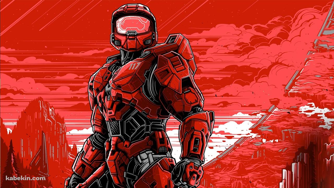 HALO / 赤の壁紙(1280px x 720px) 高画質 PC・デスクトップ用