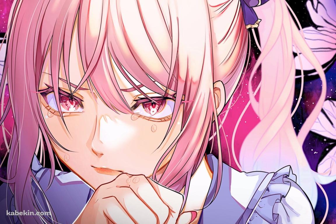 泣いている暁山瑞希 / 蝶 / プロセカ / プロジェクトセカイの壁紙(1152px x 768px) 高画質 PC・デスクトップ用