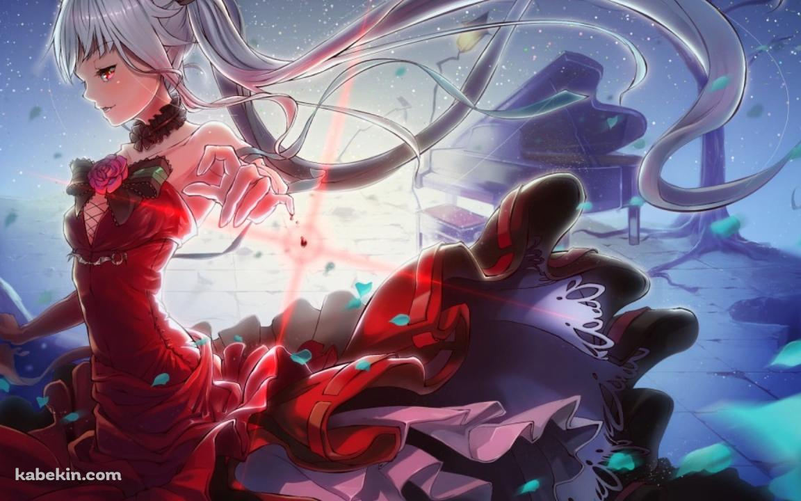 綺麗な篝ノ霧枝 / 美少女万華鏡の壁紙(1152px x 720px) 高画質 PC・デスクトップ用