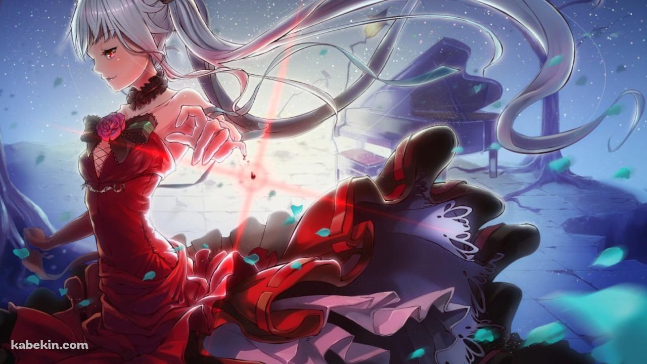 綺麗な篝ノ霧枝 / 美少女万華鏡の壁紙(1280px x 720px) 高画質 PC・デスクトップ用