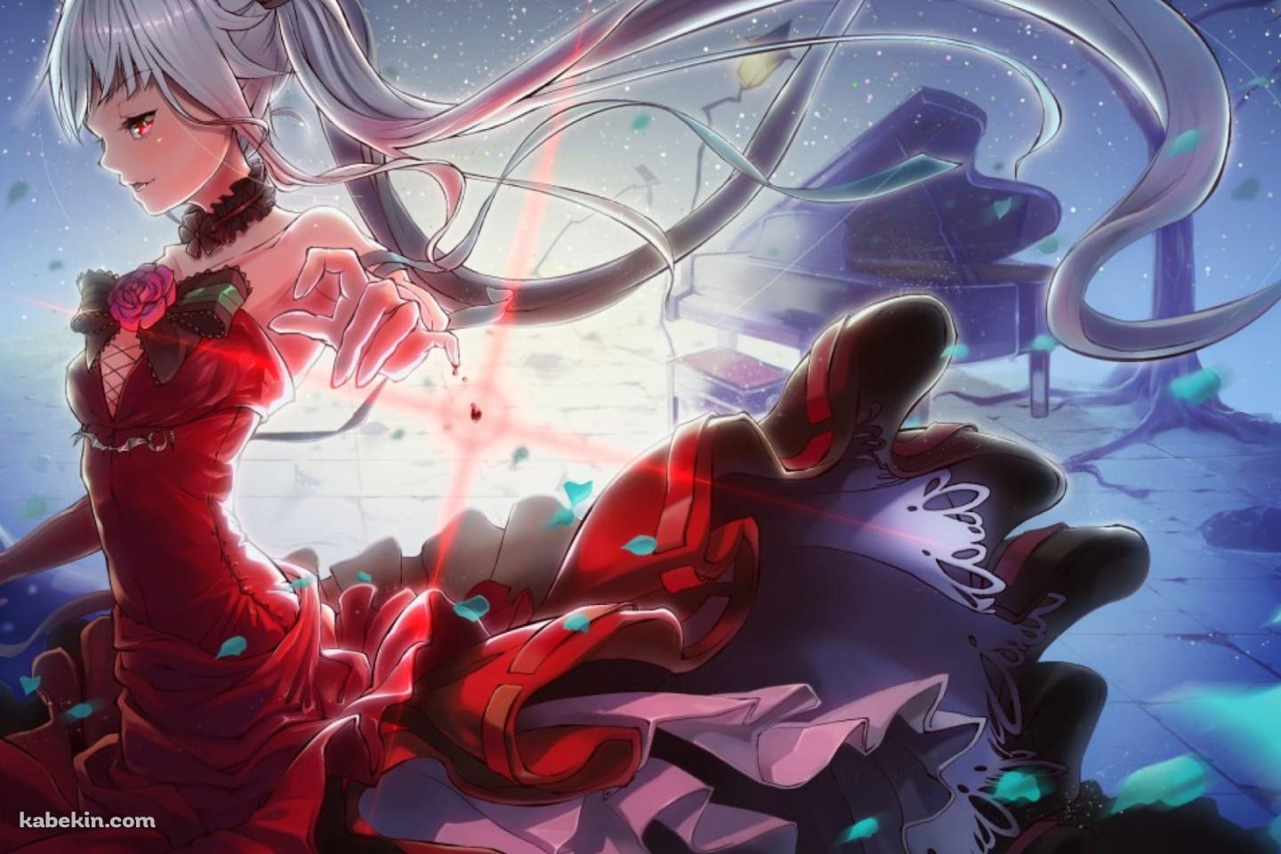 綺麗な篝ノ霧枝 / 美少女万華鏡の壁紙(1440px x 960px) 高画質 PC・デスクトップ用