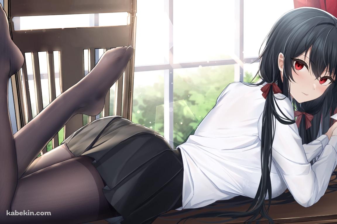 机の上でラブレターを持ちこちらを見る可愛い大鳳 / アズールレーンの壁紙(1152px x 768px) 高画質 PC・デスクトップ用