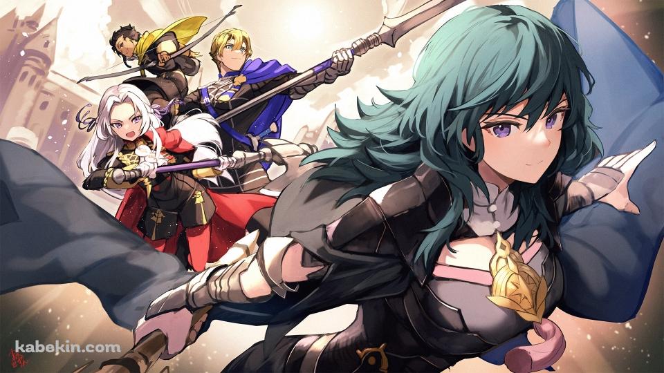 エーデルガルト=フォン=フレスベルグ / ベレス / ディミトリ=アレクサンドル=ブレーダッド / クロード・フォン・リーガン / ファイアーエムブレム風花雪月の壁紙(960px x 540px) 高画質 PC・デスクトップ用