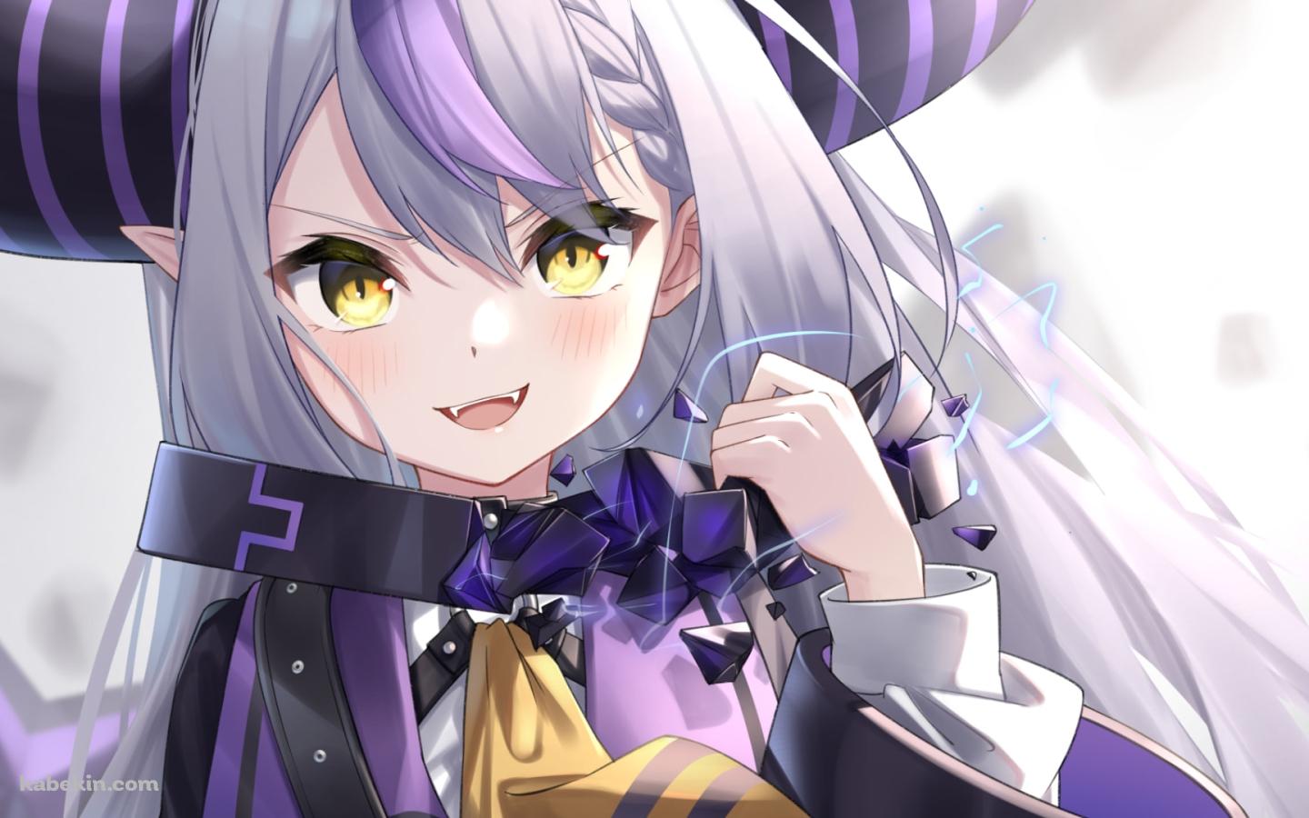 首輪を壊すラプラス・ダークネス / ホロライブ / バーチャルYouTuberの壁紙(1440px x 900px) 高画質 PC・デスクトップ用