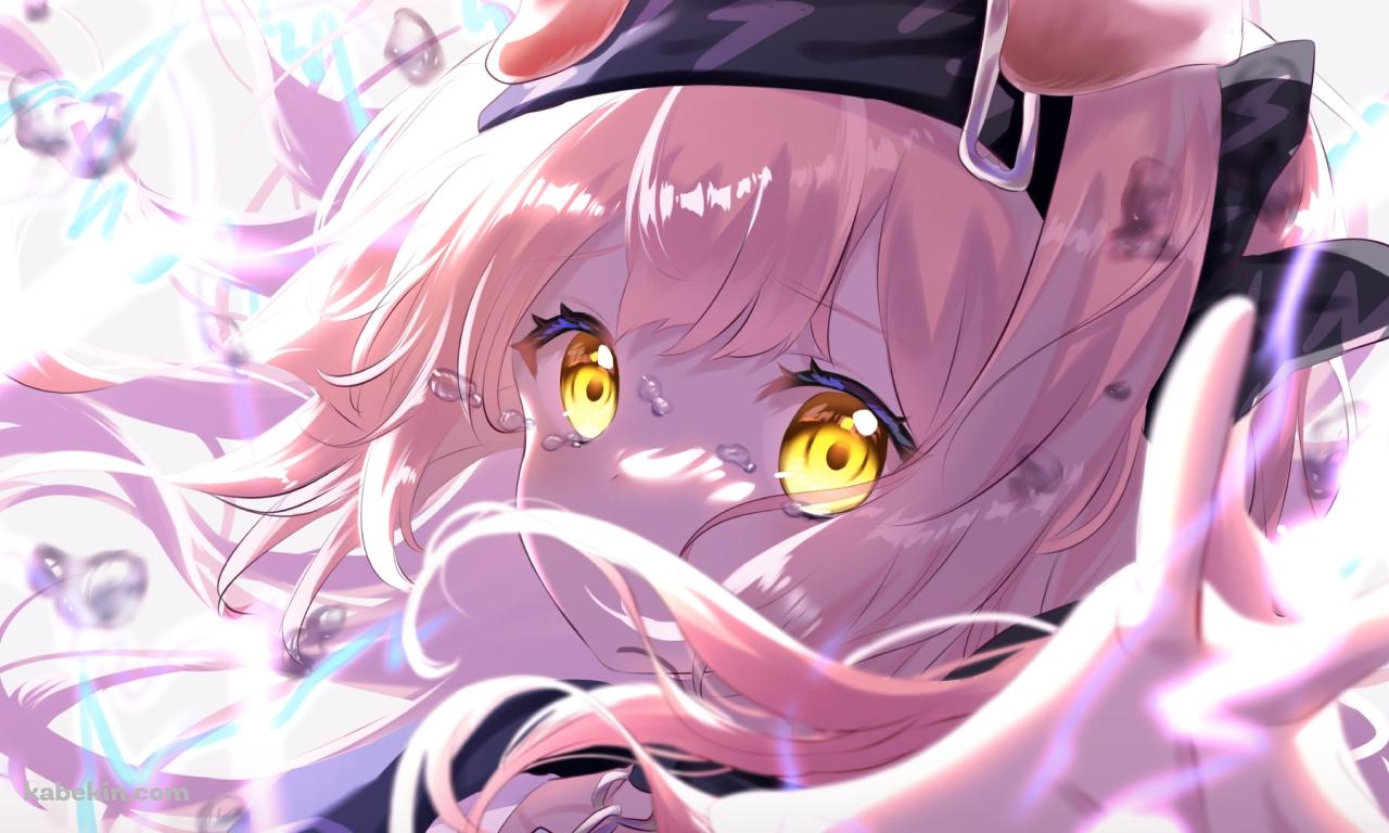 手をかざすゴールデングロウ / アークナイツの壁紙(1280px x 768px) 高画質 PC・デスクトップ用
