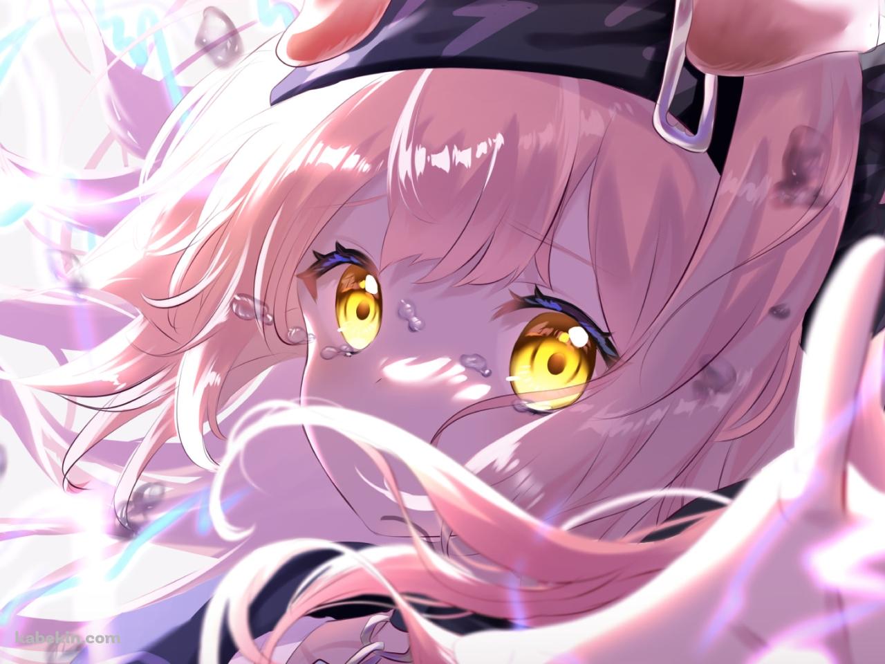 手をかざすゴールデングロウ / アークナイツの壁紙(1280px x 960px) 高画質 PC・デスクトップ用