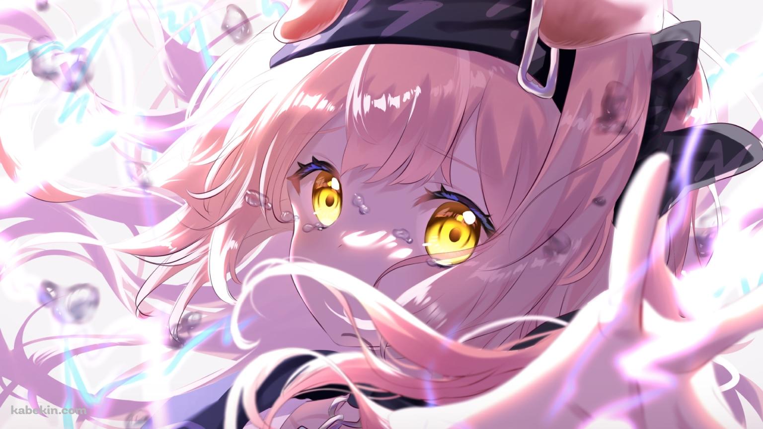 手をかざすゴールデングロウ / アークナイツの壁紙(1536px x 864px) 高画質 PC・デスクトップ用