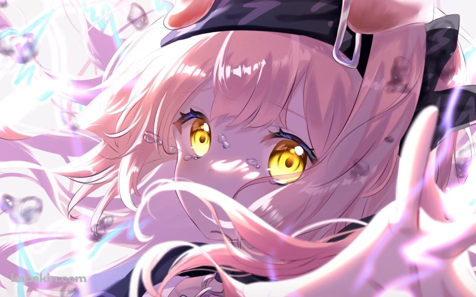 手をかざすゴールデングロウ / アークナイツの壁紙(960px x 600px) 高画質 PC・デスクトップ用