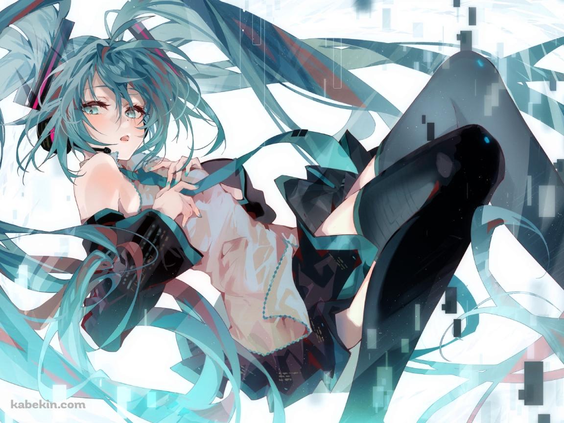 消滅するかわいい初音ミク / 綺麗 / ボカロ / ボーカロイドの壁紙(1152px x 864px) 高画質 PC・デスクトップ用