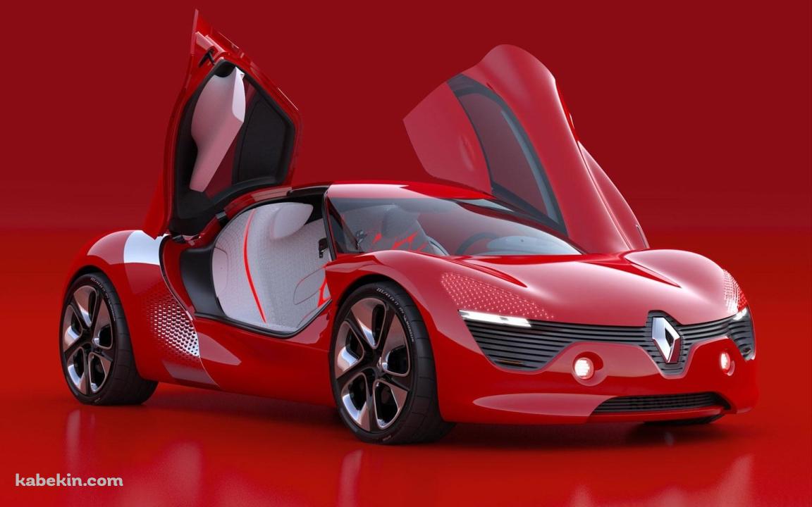 赤いルノー・デジール / コンセプトカー / Renault DeZirの壁紙(1152px x 720px) 高画質 PC・デスクトップ用