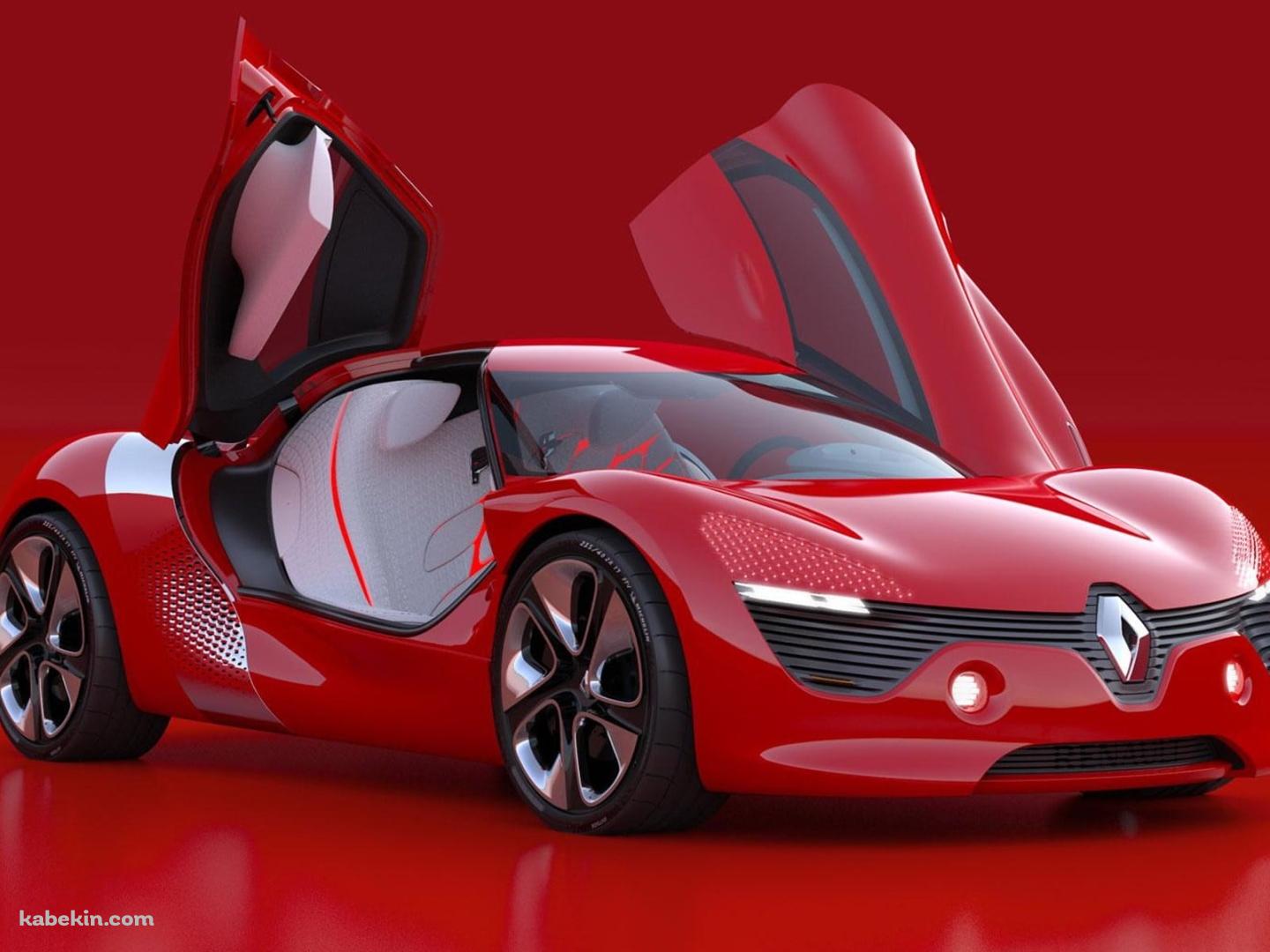 赤いルノー・デジール / コンセプトカー / Renault DeZirの壁紙(1440px x 1080px) 高画質 PC・デスクトップ用