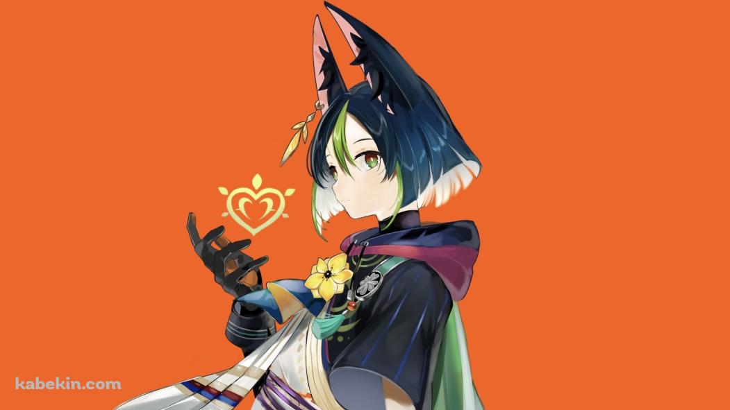 こちらを見るティナリ / ハート / かわいい / 原神の壁紙(1051px x 591px) 高画質 PC・デスクトップ用