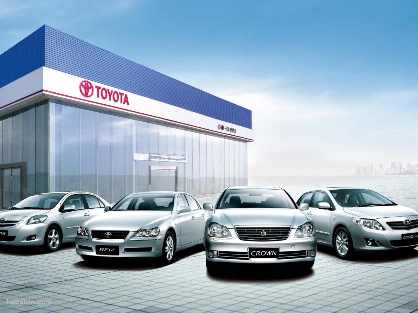 トヨタ販売店 / TOYOTA CAR SHOPの壁紙(1400px x 1050px) 高画質 PC・デスクトップ用