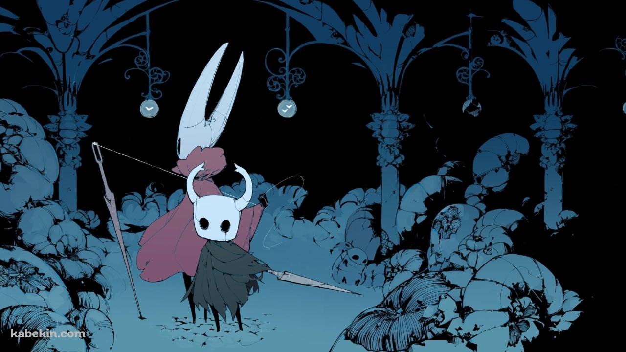HollowKnight（ホロウナイト） / Hallownest（ハロウネスト） / 放浪者 / ホーネットの壁紙(1280px x 720px) 高画質 PC・デスクトップ用