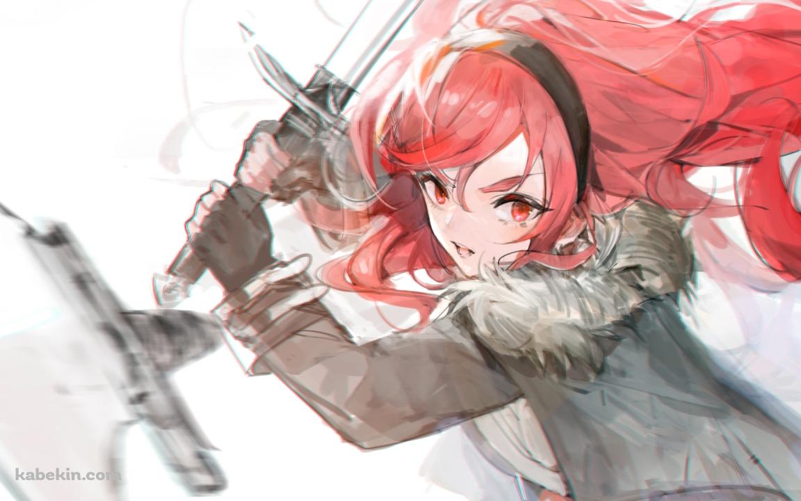 剣を構えるかっこいいエリス・ボレアス・グレイラット / 無職転生の壁紙(1152px x 720px) 高画質 PC・デスクトップ用