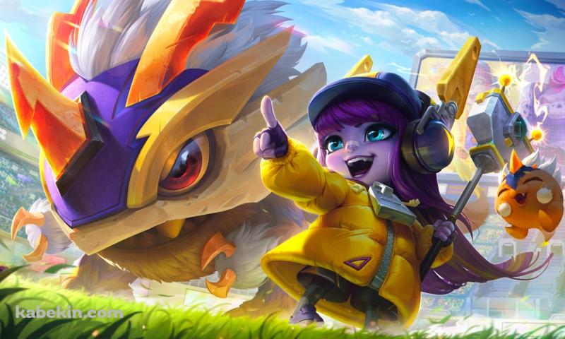 ルルとコグ＝マウ / LoL / league of legendsの壁紙(800px x 480px) 高画質 PC・デスクトップ用