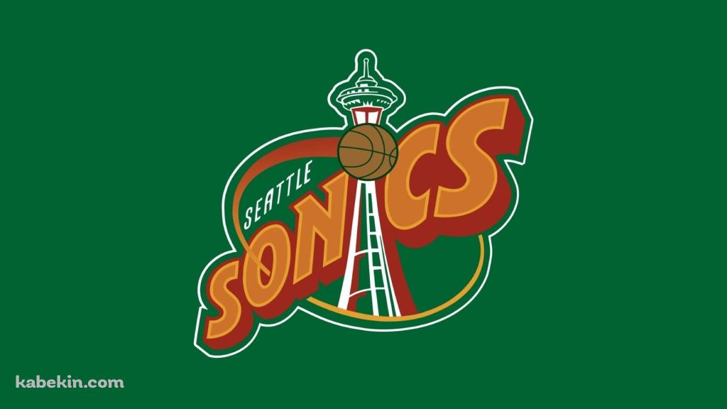 シアトル・スーパーソニックス / Seattle Supersonics / バスケットボールチームの壁紙(1024px x 576px) 高画質 PC・デスクトップ用