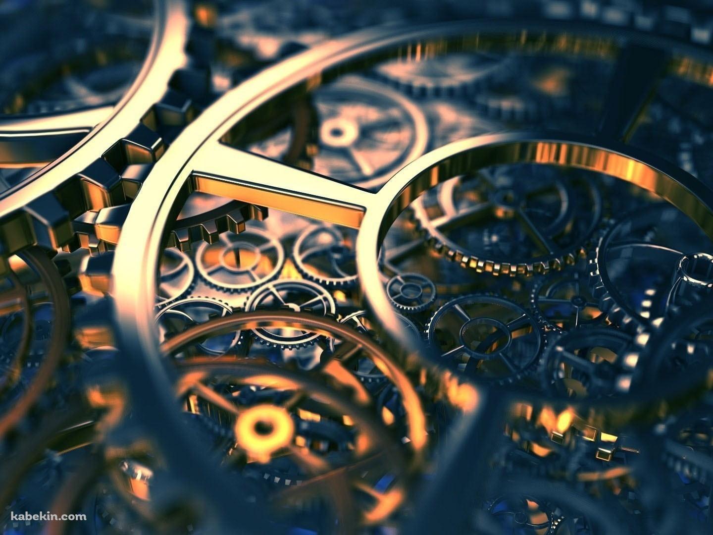 精密な歯車の壁紙(1440px x 1080px) 高画質 PC・デスクトップ用