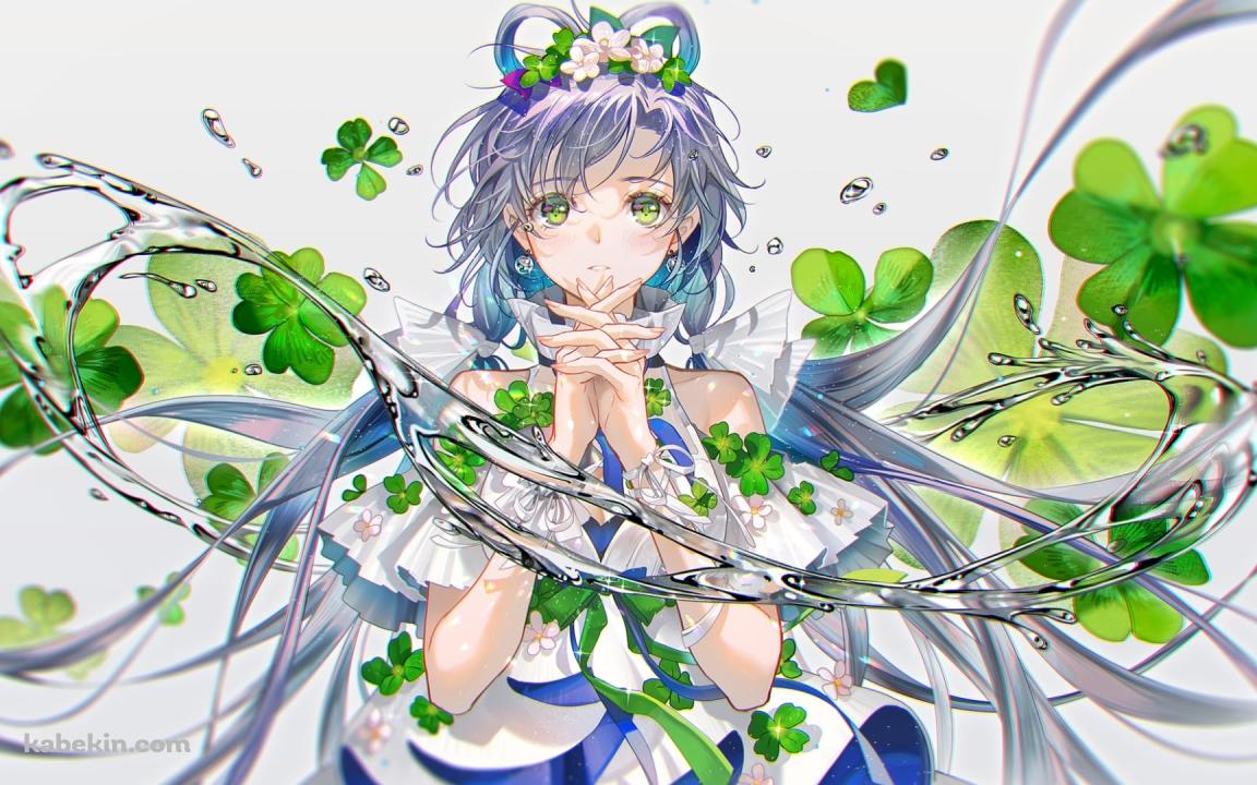 お祈りする洛天依 / ボカロ / ボーカロイドの壁紙(1152px x 720px) 高画質 PC・デスクトップ用