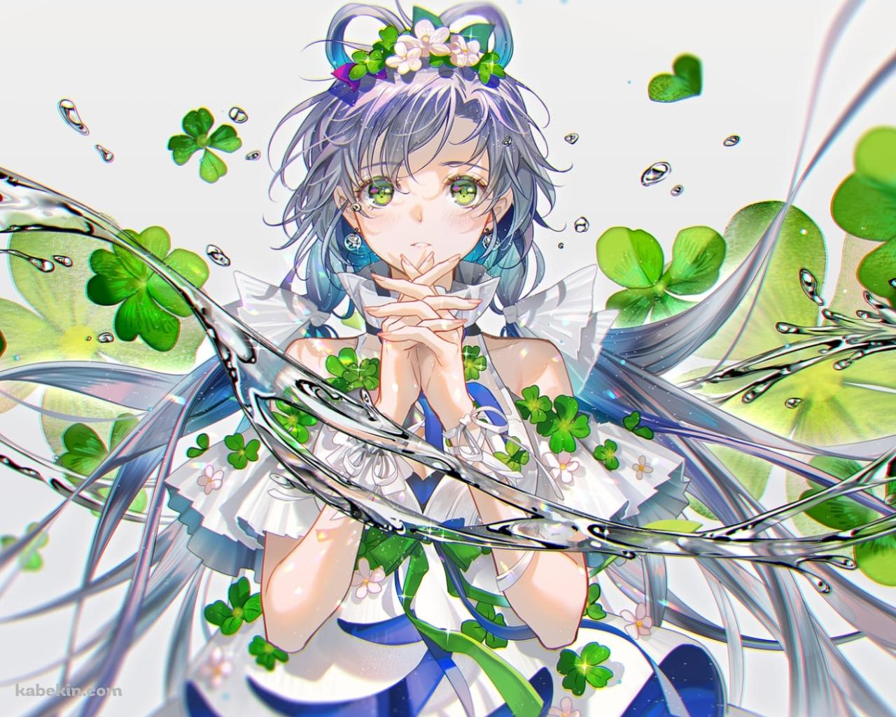 お祈りする洛天依 / ボカロ / ボーカロイドの壁紙(1280px x 1024px) 高画質 PC・デスクトップ用