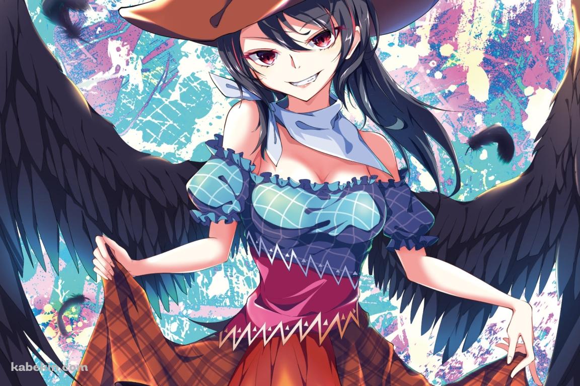 スカートの両端を持つ驪駒早鬼 (くろこまさき) / 東方の壁紙(1152px x 768px) 高画質 PC・デスクトップ用