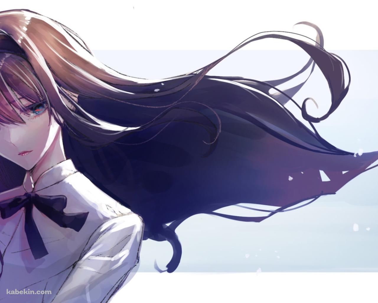 クールな遠野秋葉（とおの あきは） / 真月譚　月姫の壁紙(1280px x 1024px) 高画質 PC・デスクトップ用