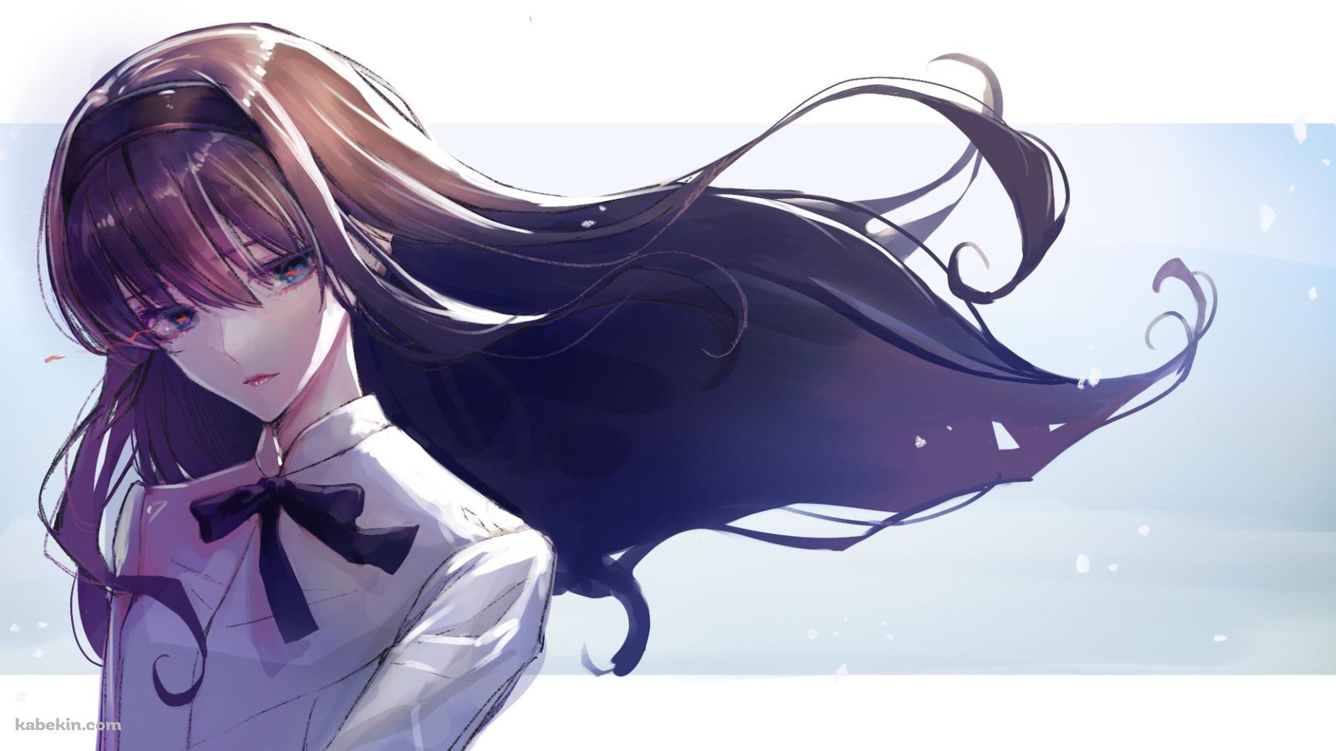 クールな遠野秋葉（とおの あきは） / 真月譚　月姫の壁紙(1920px x 1080px) 高画質 PC・デスクトップ用