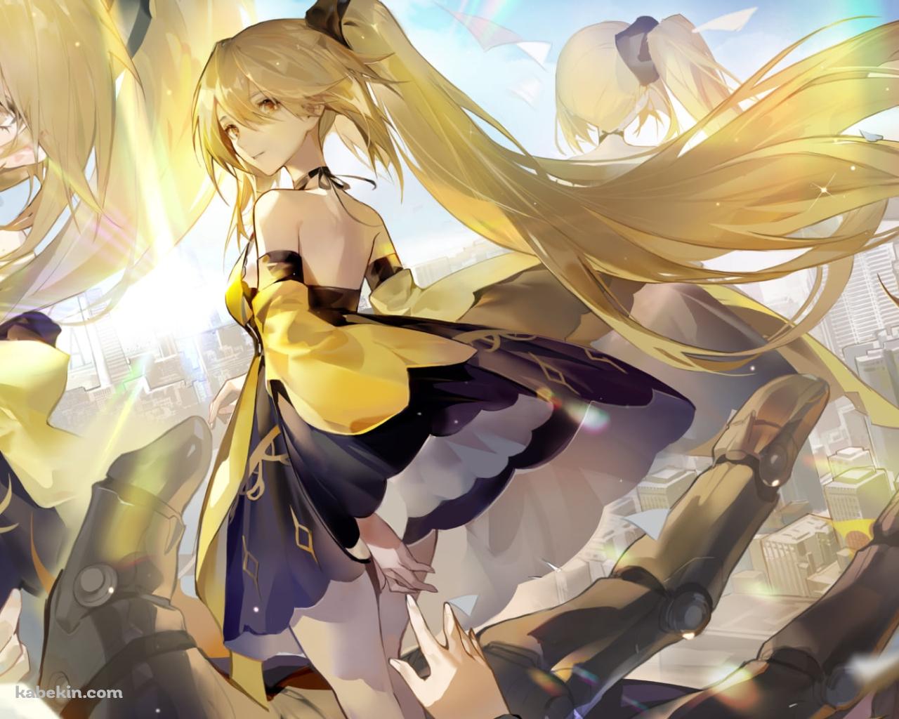 振り返るレイ / Rei / Forever Seven Days / 永远的7日之都 / 永遠的七日之都の壁紙(1280px x 1024px) 高画質 PC・デスクトップ用