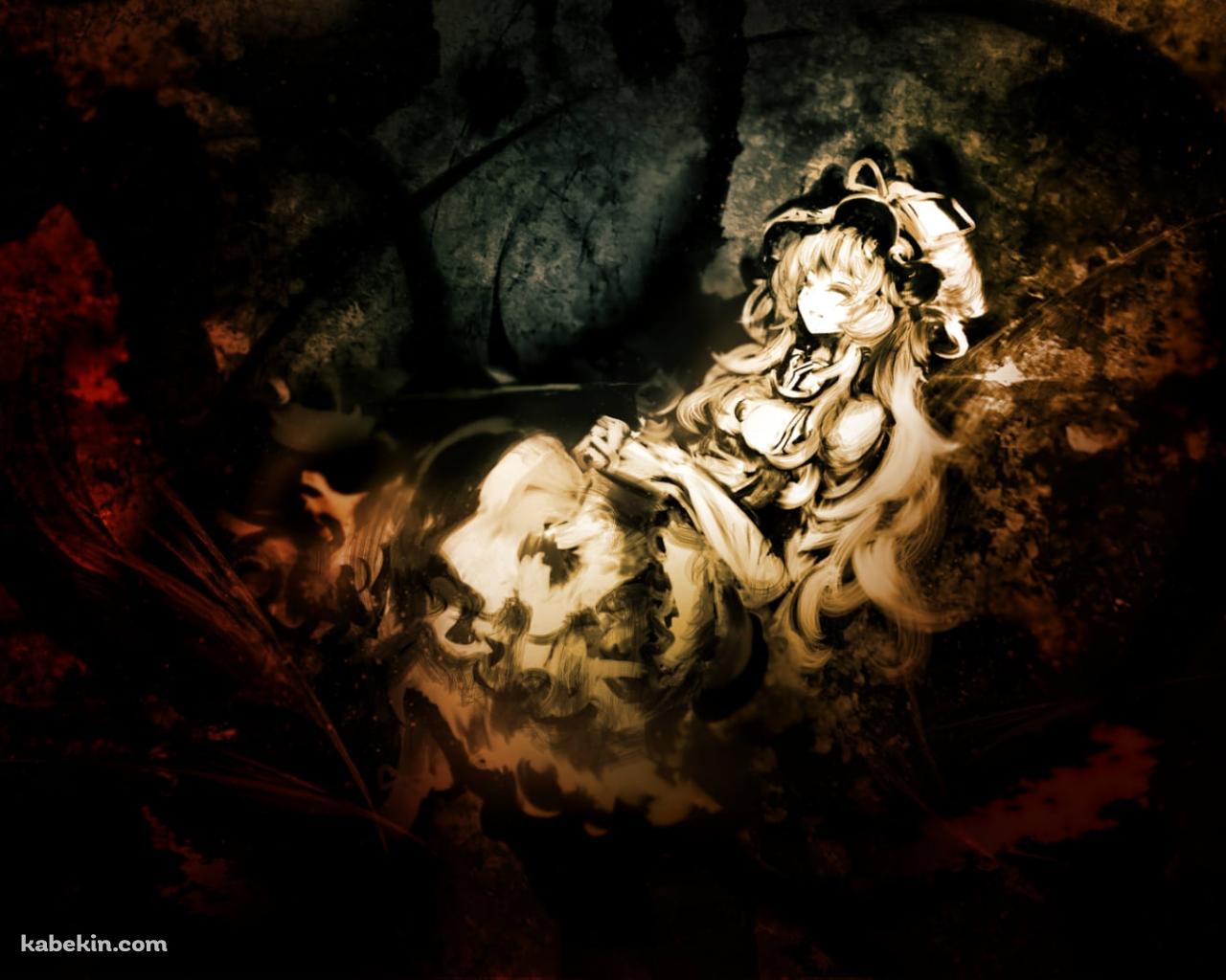 八雲紫（やくも ゆかり） / ダーク / 東方の壁紙(1280px x 1024px) 高画質 PC・デスクトップ用