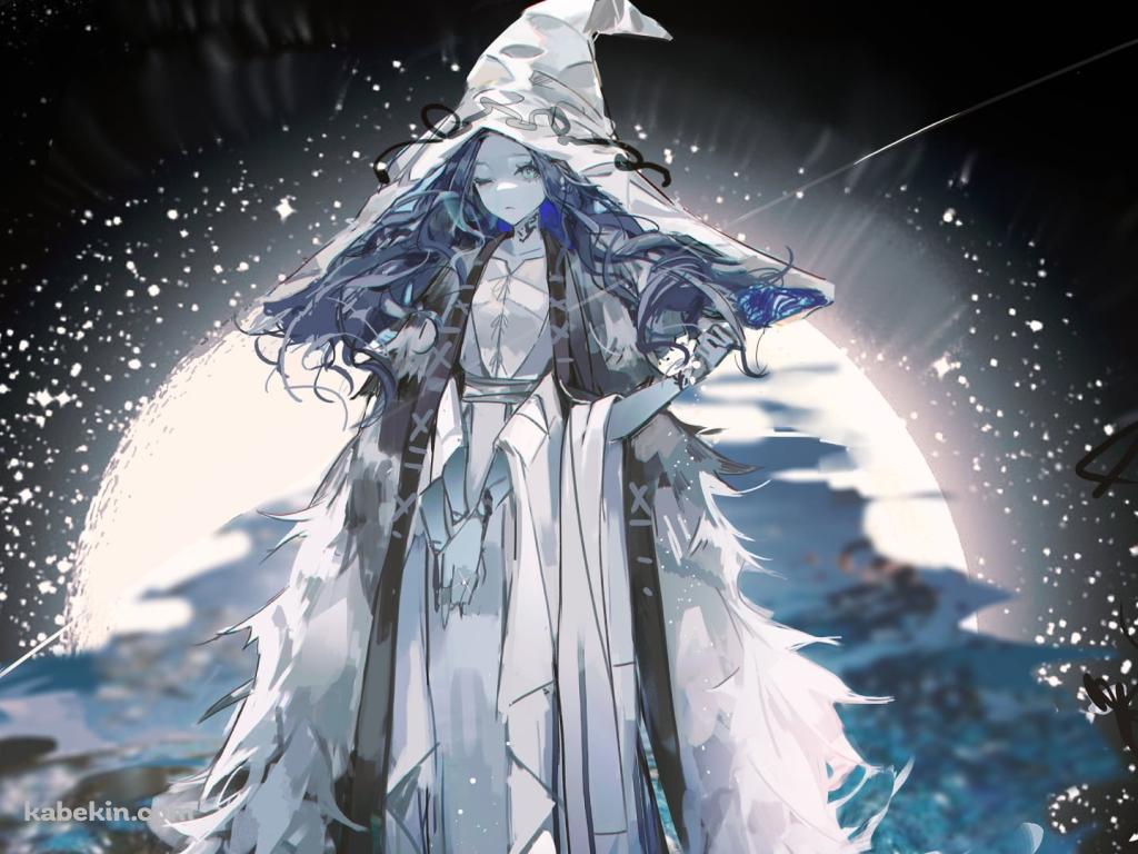 暗がりの中の魔女ラニ / エルデンリングの壁紙(1024px x 768px) 高画質 PC・デスクトップ用