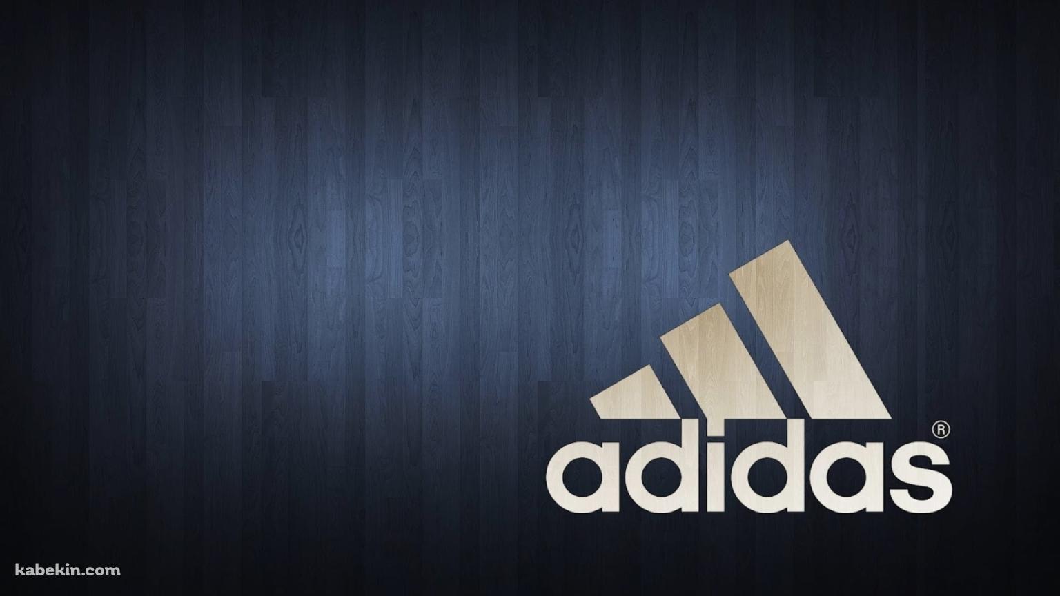 アディダス / ロゴ / Adidas / Logo / Woodの壁紙(1536px x 864px) 高画質 PC・デスクトップ用