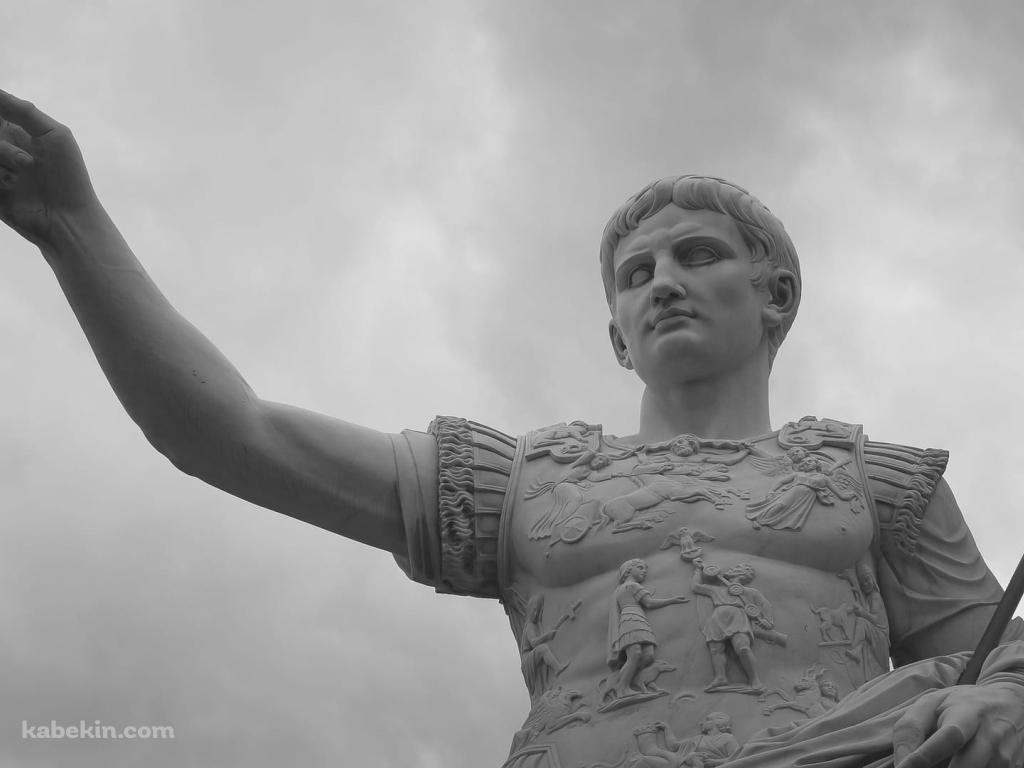 ローマ皇帝 ガイウス・ユリウス・カエサルの像 / Julius Caesarの壁紙(1024px x 768px) 高画質 PC・デスクトップ用
