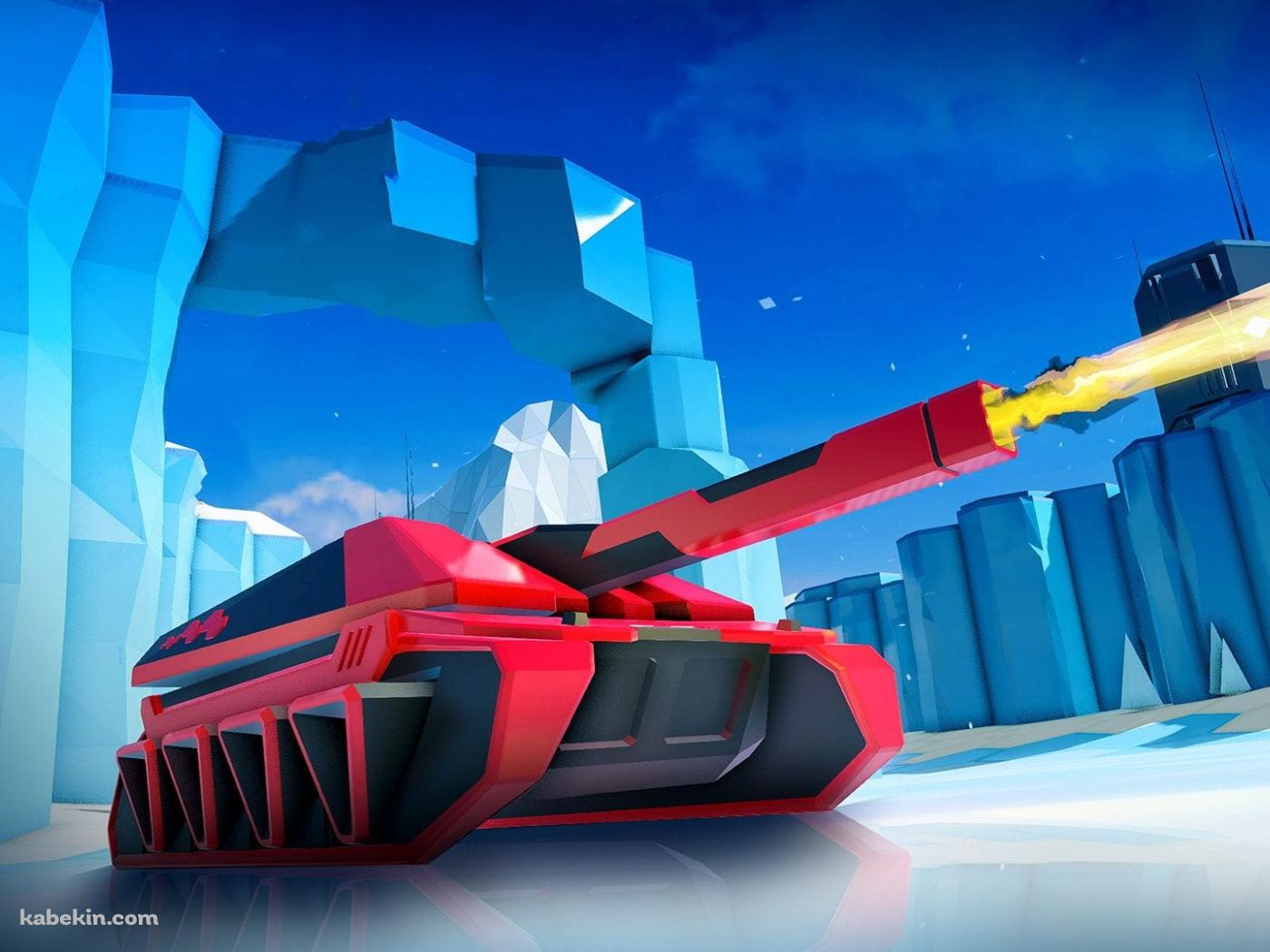 Battlezone / 赤い戦車の壁紙(1400px x 1050px) 高画質 PC・デスクトップ用