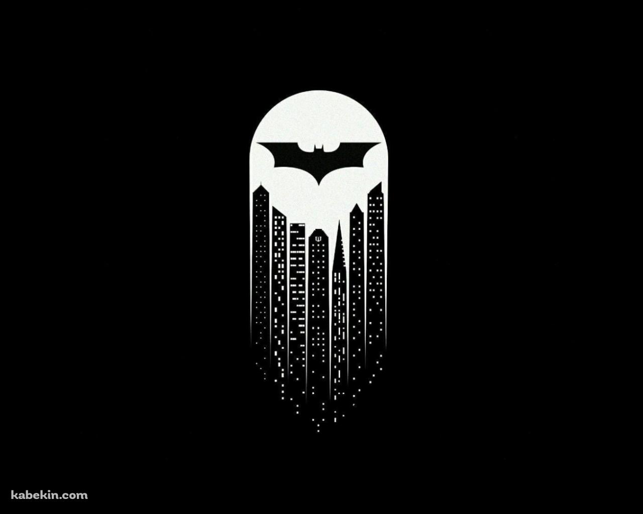 バットマン / ミニマル / ロゴ / ゴッサムシティの壁紙(1280px x 1024px) 高画質 PC・デスクトップ用