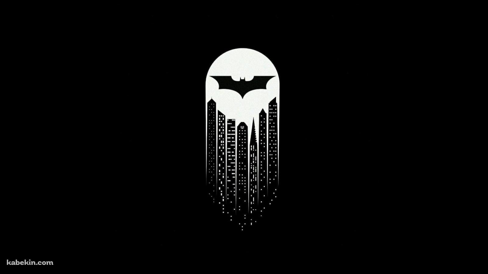バットマン / ミニマル / ロゴ / ゴッサムシティの壁紙(1600px x 900px) 高画質 PC・デスクトップ用